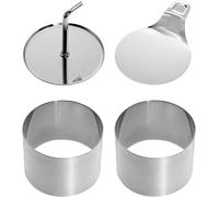 Subzonal-16302260 Speisenformer Cercle À Dessert - 4 Pièces