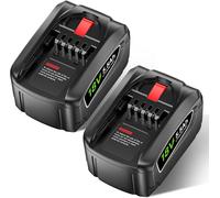 SUBZONAL-18V 5.5AH Batterie pour Bosch PBA/PSB/PSR série, AL1880CV AL18815CV AL1830CV, Batterie de Remplacement pour Les Garnitures de Haies, Les Tournevis sans Fil, Les Tournevis à Forage,2 pièces