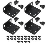 SUBZONAL-2 Ensembles Kit de Montage en Rack Supports de Montage Compatible avec TP-Link Les Commutateurs Routeurs Et Contrôleurs de Montage en Rack 19 Pouces Noir