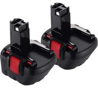 SUBZONAL-2 pièces BAT043 12V 3.6Ah Batterie de Rechange PSR 12 pour Bosch BAT045 BAT046 BAT049 BAT120 BAT139 PSR 12VE-2 GSB 12 VE-2 GSR 12 VE-2 1