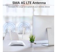 SUBZONAL-2 Pièces SMA 4G LTE Antenne SMA Mâle Cellulaire WiFi Antenna 10dBi Haut Gain Routeur Antenne Amplificateur de Signal pour Mobile Huawei Netgear ZTE 3G/4G LTE Routeur Modem Caméra IP de Sécur