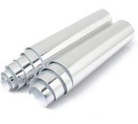 Subzonal-20*152cm Films De Protection De Peinture De Voiture En Pvc Argenté Pour Décoration De Bricolage Extérieur De Véhicule De Voiture, 2x Autocollants Universels Auto-Adhésifs En Vinyle Pour Voit