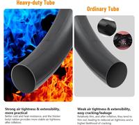 Subzonal-2pcs 44/52-622 Chambres À Air 700x44c/45c/48c/50c Av48mm Schrader Valve Compatible 28x1 1/2 28x1.75 700x44c 700x45c 700x48c 700x50c