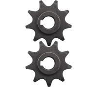 Subzonal-2pcs Pignon 9 Dents Velo,Pignon Anti-Corrosion À 9 Dents Engrenage De Chaîne De Bicyclette Pignon De Roue À Chaîne De Bicyclette En Métal Pignon Accessoire Adapté Pour Moteur Réducteur Z2 Z3