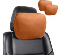 Subzonal-2x Coussin D'appui-Tête De Voiture. Oreiller Cervical Pour Siège Auto. Support De Cou Pour Dossier De Voiture. Coussin Conducteur, Respirant, Confortable, Réglable. Oreiller De Voyage En Voi
