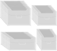 Subzonal-36 Pochette De Rangement En Plastique,Casiers De Rangement Pour Matrices De Découpe- Sac De Rangement Transparent Parfait Pour Bricolage, Scrapbooking,Stampin Up Et Stockage De Tampons