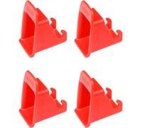 Subzonal-4 Ayudas De Inserción Para Sillas De Coche, Sistema De Sujeción Para Sillas De Coche, Sujeción Para Portabebés, Sujeción Para Sillas De Coche Para Conector Isofix, Rojo