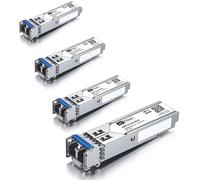 SUBZONAL-4 pack,émetteur-récepteur SFP 1000BASE-LX, SFP à LC, module monomodule 1.25G Compatible avec CiscoGLC-LH-SM/GLC-LH-SMD,MA-SFP-1GB-LX20,Ubiquiti UniFi UF-SM-1G,Mikrotik S-31DLC20D,Netgear AGM