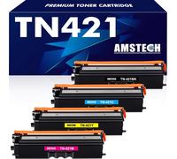 SUBZONAL-4 Pack TN421 TN423 TN421BK Cartouche de Toner pour Brother MFC-L8690CDW MFC L8690CDW HL-L8260CDW DCP-L8410CDW HL-L8360CDW MFC-L8900CDW TN-421BK TN-421C TN-421M TN-421Y Noir Magenta Jaune Cya