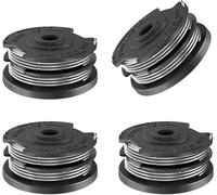 SUBZONAL-4 Pièces Bobine de Fil Convient pour Bosch F016800351,Rechange Coupe Bordure pour Bosch Art 30-36 L1, AdvancedGrassCut36, Art 24/27/30/24+/27+/30+,Ø1,65mm 6,1m Longueur(4 Bobine)