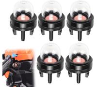 SUBZONAL-5 Pièces Ampoule Amorçage D'essence, Ampoule de Carburant Pompe, Tasse D'huile de Carburateur Capsule D'allumage Pompe à Carburant pour Tondeuse Débroussailleuse Scie à Essence Tronçonneuse