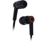 SUBZONAL-600249 - Casque Filaire Intra-Auriculaire - Écouteurs Filaires - Ecouteurs Intra Auriculaires - Micro Intégré - Forme Ergonomique - Appels Simples - Câble Plat - Noir