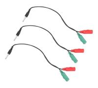 SUBZONAL-6pièces Adaptateur Audio Prise Sorties pour Ordinateur Portable Et Smartphone Splitter De Câble pour Casque Et Enceinte