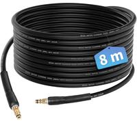 SUBZONAL-8M Flexible Tuyau pour Kärcher K2 K3 K4 K5 K6 K7 Nettoyeur Haute Pression Accessoires Rallonge Tuyaux de Rechange Pièces Détachées Tuyaux D'extension avec Connecteur Rapide Poignée