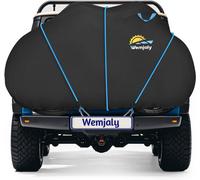 Subzonal-900d Housse Velo Pour Transporter 2 Vélos, Bache Velo Exterieur Pu Imperméable Protection Velo, Avec Cordon Élastique De 6m / Sac De Rangement