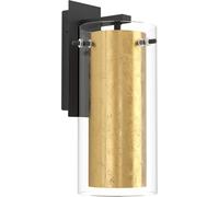 SUBZONAL-97839 Wandleuchte, Acier, 40 W, Noir