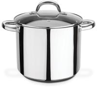 Subzonal-990264 Faitout À Légumes Montréal De Haute Qualité Avec Couvercle, Poignées Froides Sûres, Pot Également Adapté Pour L'induction Et Le Four ¿ Acier Inoxydable,¿24 Cm