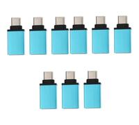 SUBZONAL-9pièces Adaptateur OTG USB vers Type-c Connecteur Pratique pour Pc Portable Et Téléphone Couleur Bleue Expansion Illimitée Mémoire Mobile