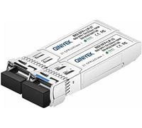 SUBZONAL-a Pair of 10G SFP+ Bidi Transceiver, LC Single-Mode Single Fiber Module, 10GBASE-BIDI 1270nm/1330nm for Cisco SFP-10G-BX20D-I/SFP-10G-BX20U-I, Ubiquiti UniFi, Mikrotik, and More, DOM, 10 20k