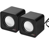 SUBZONAL-AC870 APT-X Haut-parleurs stéréo compactes 2.0 Watts PC 2x3 RMS Noir (AC870 S)