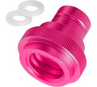 SUBZONAL-Adaptateur Bouteille co2, Filetage Trapézoïdal TR21-4, 2 Anneaux en Caoutchouc, Gazéifier Adaptateur Rapide pour SodaStream Duo, Art et Terra, pour Recharge Sodastream Gaz (Violet)