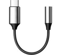 SUBZONAL-Adaptateur casque 3,5 mm, type C prise jack femelle 3,5 mm Câbles auxiliaires stéréo portables pour téléphone, ordinateur portable, nylon tressé