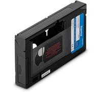 SUBZONAL-Adaptateur Cassette VHS-C/VHS (Convertisseur Vidéo VHS C vers VHS, Cassette Adaptatrice Motorisée pour magnétoscope, 6 Mm, Non Compatible 8mm/MiniDV/Hi8) Noir