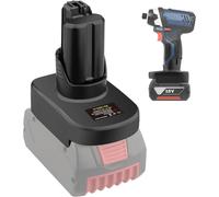 SUBZONAL-Adaptateur compatible avec la batterie au lithium Bosch GBA 18 V, compatible avec les outils électriques Bosch 12 V, convertit pour batterie GBA 18 V à 12 V