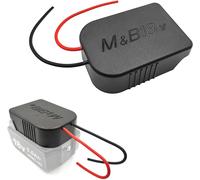 SUBZONAL-Adaptateur de Batterie Power Wheels Adaptateur pour Bosch/Makita 18V 14.4V Batterie Power Mount Connector Adaptateur Dock Holder avec Fils 12 AWG DIY Power Tools