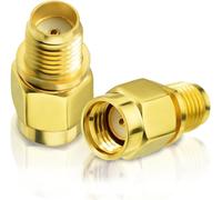 Subzonal-Adaptateur De Mâle Rp-Sma À Femelle Sma Connecteur Coaxial Rf Antenne Pour Contrôleur Drones Fpv Routeur Wi-Fi Adaptateur De Carte Réseau Pcie Caméra De Sécurité Sentier Jeu Cellulaire 4g Lt