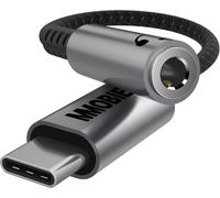 SUBZONAL-Adaptateur de Prise Casque USB-C à 3, 5mm TRRS ¿ 16Bit/48Khz ¿ USB-C vers AUX Câble Adaptateur Compatible avec Samsung Galaxy S25 S24 S23, iPad, MacBook, iPhone 17 16 15, Plus ¿ Aluminium