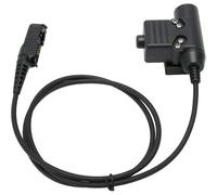 SUBZONAL-Adaptateur Push to Talk, Câble de Connecteur de Casque Pratique et Portable pour Motorola Xir P6600 P6620 XPR3300 XPR3500