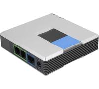 SUBZONAL-Adaptateur téléphonique VoIP pour voix sur IP, passerelle VoIP avec adaptateur téléphonique Internet à 2 ports Interface réseau RJ-45 Câble SIP RJ45 pour PAP2T, prise en charge du protocole