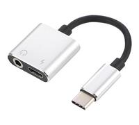 SUBZONAL-Adaptateur USB-c vers Jack Casque Câble Audio pour Téléphone USB-c Écouter Musique Et Répondre Appels