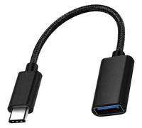 SUBZONAL-Adaptateur USB-c vers USB OTG Multifonction pour Télécommande de Drone Modèle Air 2s, Câble de Conversion Solide, Compatible Tablettes et Smartphones, Noir Compact Portable