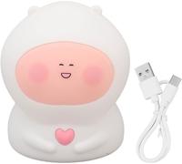 Subzonal-Adorable Veilleuse En Forme De Pêche Pour Enfants ¿ Lampe Rechargeable Avec Une Douce Lueur Multicolore