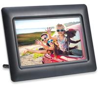 SUBZONAL-AGFA Photo Cadre Photo Numérique Realiview APF700 - Écran LED 7"" 1024x600, Affichage Photos, Horloge, Calendrier Programmable - Noir