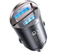 Subzonal-Ainope Allumé Cigare Usb Pd36w & Qc36w, Ultra Compact Chargeur Allume Cigare Usb, En Alliage D'aluminium Chargeur Voiture Usb C Pour Iphone 15 14 Plus/14 Pro Max, Ipad, Samsung S22