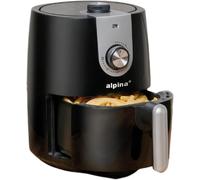 SUBZONAL-Air fryer 2L - Airfryer Adaptée pour 2 à 3 Personnes - Friteuse sans Huile Electrique avec Minuterie et Température Réglable - Plastique - Noir