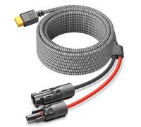 SUBZONAL-ALLPOWERS S2000 Pro Câble de charge solaire vers XT60 pour EF Ecoflow River Delta Max Series, câble de charge solaire, rallonge ALLPOWERS S2000 Pro, station d'alimentation portable et généra