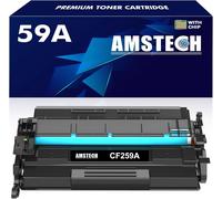 SUBZONAL-Amstech 59A avec Puce Cartouche de Toner Compatible pour HP 59A CF259A 59X CF259X Laserjet Pro M404dn M404dw MFP M428dw M428fdw M404n M428fdn M304n M304dn M404 M428 M304 M406 M430 Pack de 1,