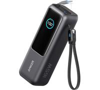 SUBZONAL-Anker Zolo Batterie Externe pour Ordinateurs Portables, Chargeur 25000mAh 3 Ports USB-C 100W pour Plusieurs appareils, câble intégré+câble rétractable, pour iPhone16 Pro Max, MacBook, Samsun