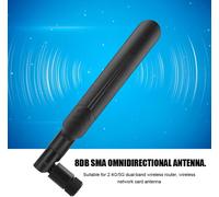 SUBZONAL-Antenne antenne Femelle RP-SMA Double Bande WiFi 2,4 GHz 5 GHz 5,8 GHz 8dBi pour routeur WiFi LAN sans Fil, pour D-Link/pour pour Cisco/pour NETGEAR/pour Tenda/pour Shuixing, etc.