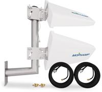 SUBZONAL-Antenne MIMO 4G/5G à gain élevé 698-3800 MHz - Le kit d'antenne universelle améliore la connectivité sans fil pour les amplificateurs de signaux, les routeurs et les modems (ATK04)