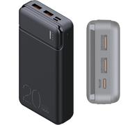 Subzonal-Apm Batterie Externe, Power Bank 20000mah, Charge Rapide, Batterie Portable Entrée Usb-C, 2 Sorties Usb, Charge Rapide, Led, Compatible Avec Iphone 15 14 13 12 11 Samsung Xiaomi Huawei Ipad,