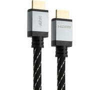 SUBZONAL-apm Câble HDMI Certifié 2.1, 5M, Qualité Vidéo Ultra HD 8K@60Hz / 4K@120Hz, Ultra High Speed 48Gbps HEC, eArc, HDR, Dolby Atmos, Compatible avec TV PC Blu-ray Xbox PS4 PS5 Gaming, 590496