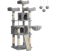 Subzonal-Arbre À Chat Xxl, Tour De Jeux 168 Cm, Gris Clair Pct019w01