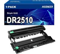 SUBZONAL-ASEKER DR2510 DR-2510 Tambour 15000 Pages Compatible pour Brother HL-L2400DWE HL-L2445DW DCP-L2620DW DCP-L2627DW DCP-L2660DW DCP-L2665DW MFC-L2800DW MFC-L2827DW MFC-L2835DW MFC-L2860DW Impri