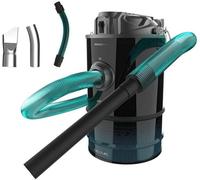 Subzonal-Aspirateur À Cendres De 15 Litres Conga Ash 7000 Liberty. 120w De Puissance, Grande Autonomie Grâce À Sa Batterie 18v, Filtre Avec Maille Métallique, Finitions En Acier Inoxydable