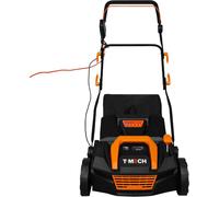 Subzonal-Aspirateur Balayeuse Pour Gazon Artificiel Pelouse Synthétique Avec Sac De Collecte 50 L - 5 Hauteurs De -12mm À + 6mm - Largeur D'aspiration 38 Cm 3500 Tours/Min Nettoyage, Entretien De Jar